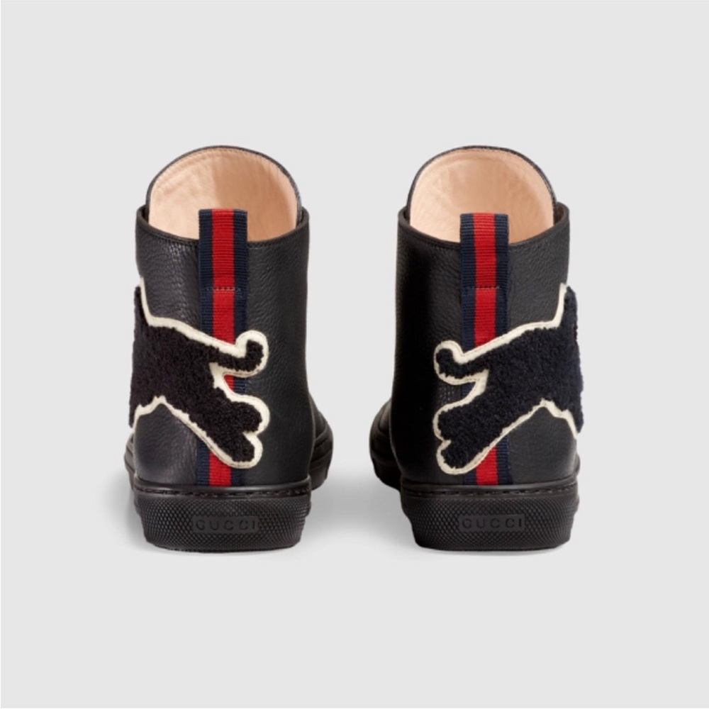 Gucci Black Panther High Top Sneaker